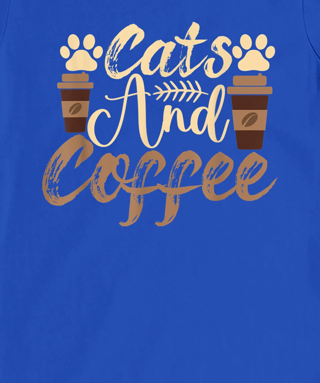 Funny Quote Vintage Azuco Coffee Cat T-Shirt, Women T-Shirt