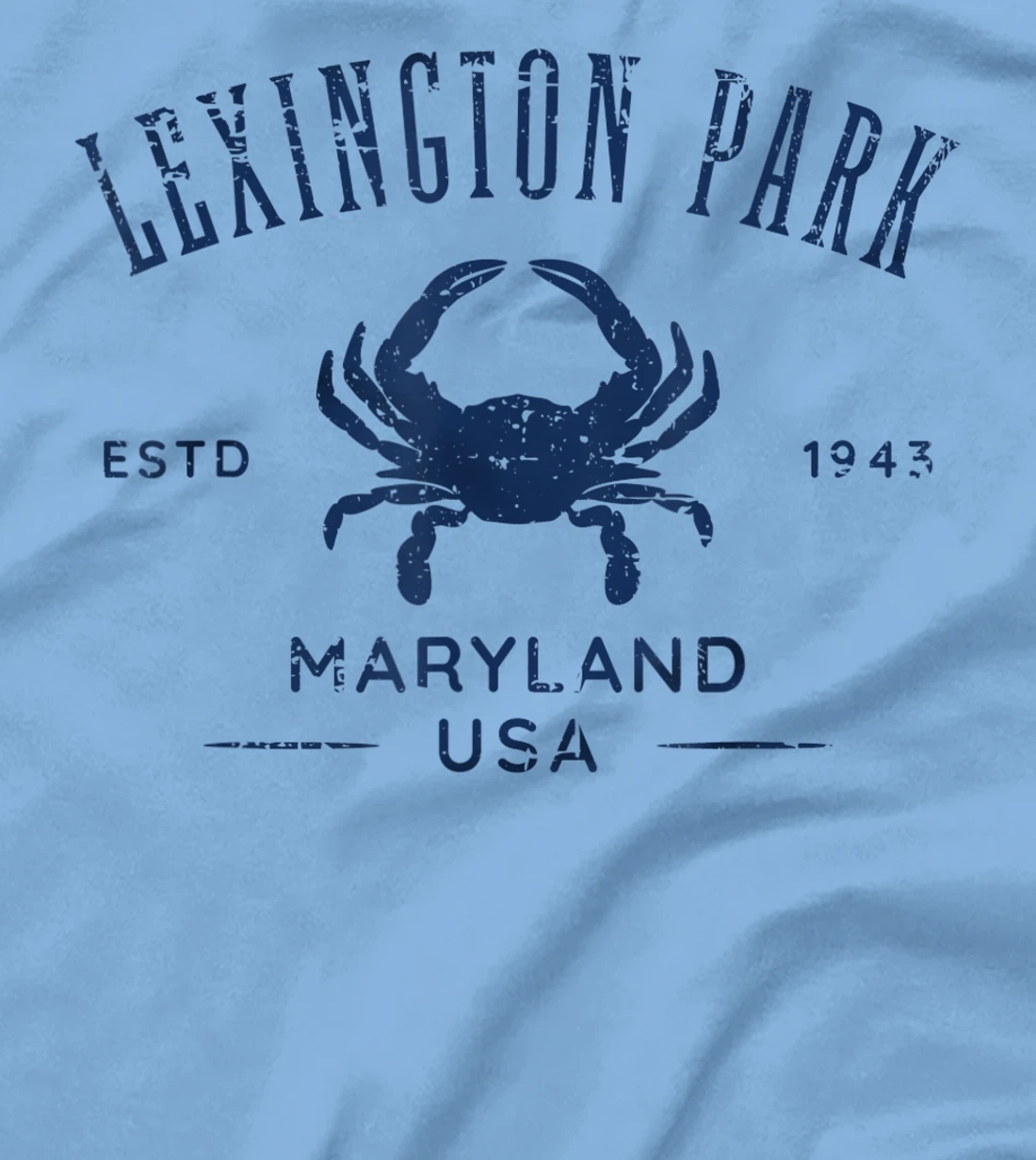 Lexington Park in Southern Maryland Est 1637 Distressed T-Shirt, Kid T-Shirt and Women T-Shirt
