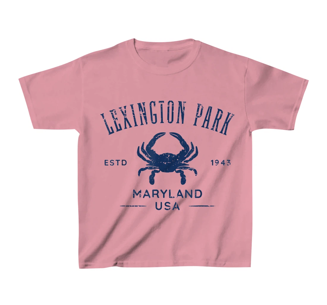 Lexington Park in Southern Maryland Est 1637 Distressed T-Shirt, Kid T-Shirt and Women T-Shirt