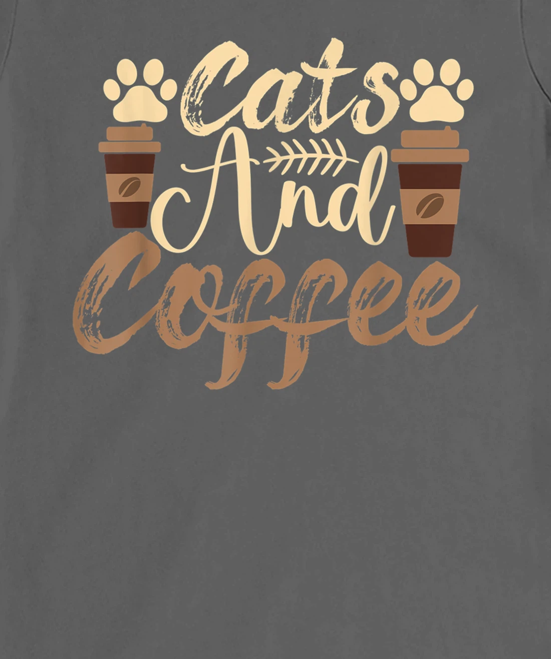 Funny Quote Vintage Azuco Coffee Cat T-Shirt, Women T-Shirt