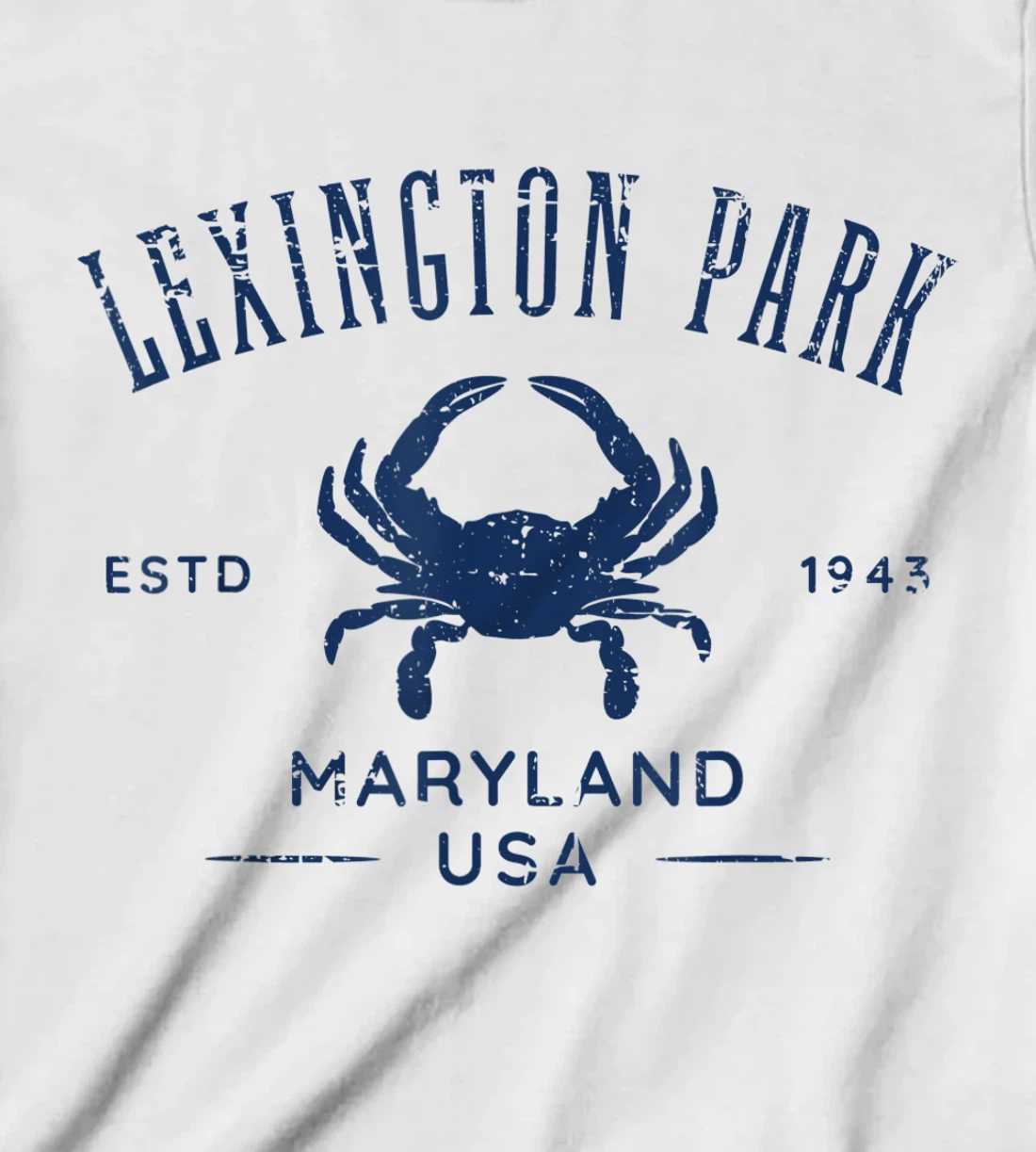 Lexington Park in Southern Maryland Est 1637 Distressed T-Shirt, Kid T-Shirt and Women T-Shirt