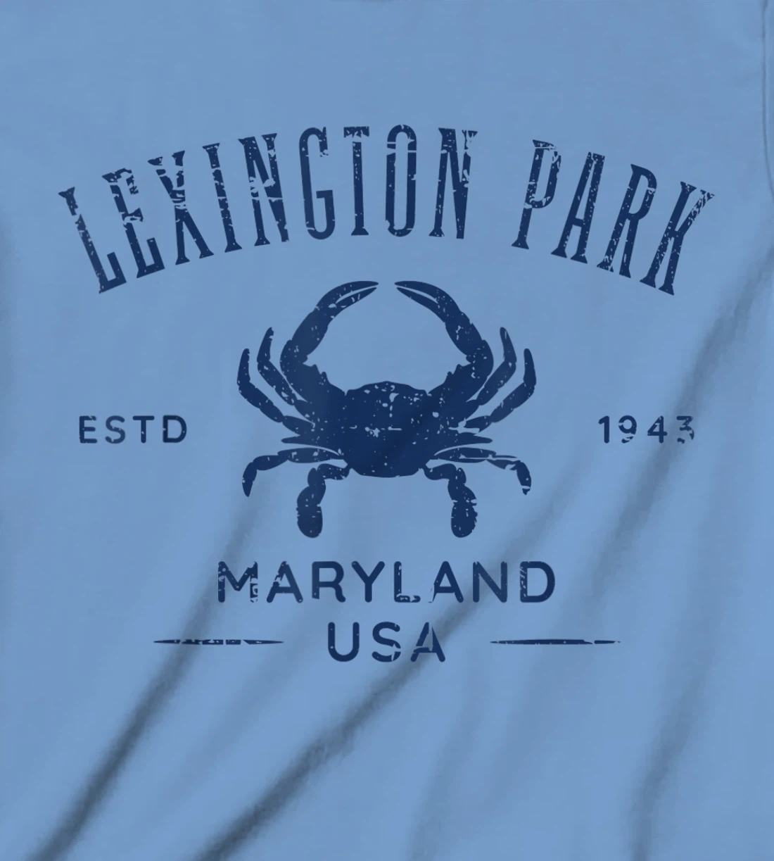 Lexington Park in Southern Maryland Est 1637 Distressed T-Shirt, Kid T-Shirt and Women T-Shirt