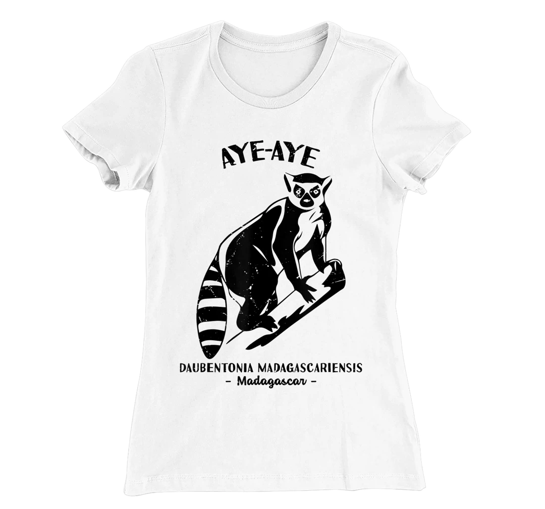 Womens Aye Aye Madagascar Wildlife Biologist Protect Wildlife Day T-Shirt, Kid T-Shirt and Women T-Shirt