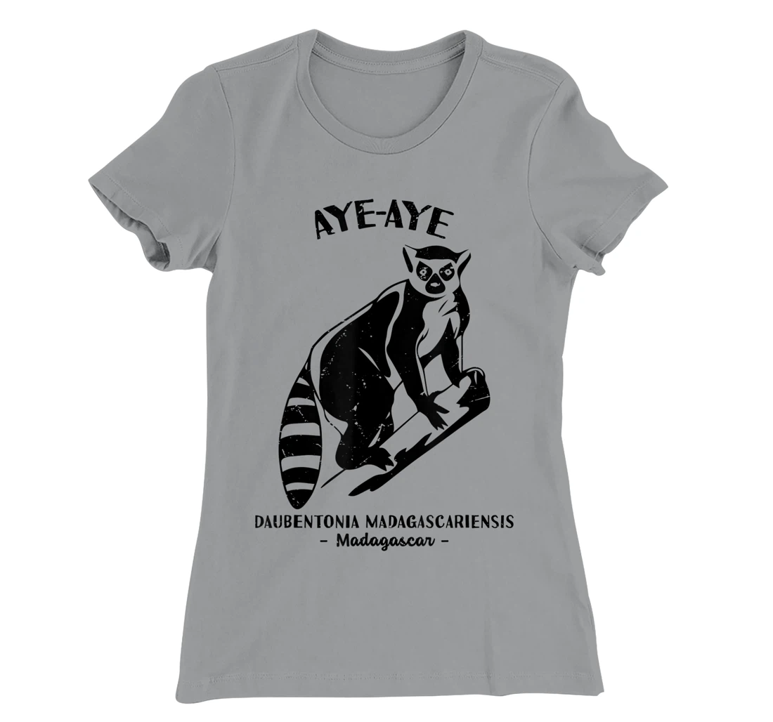 Womens Aye Aye Madagascar Wildlife Biologist Protect Wildlife Day T-Shirt, Kid T-Shirt and Women T-Shirt