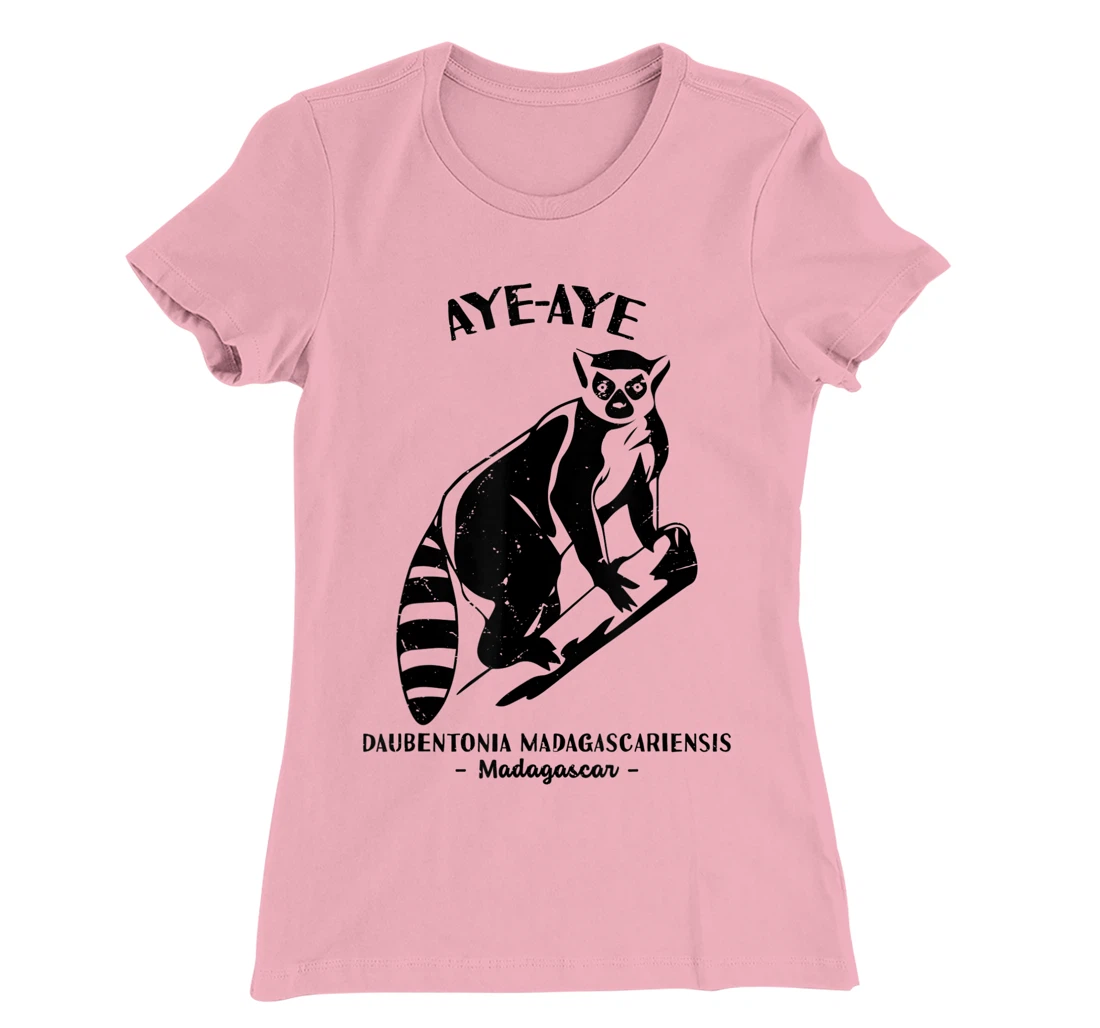 Womens Aye Aye Madagascar Wildlife Biologist Protect Wildlife Day T-Shirt, Kid T-Shirt and Women T-Shirt