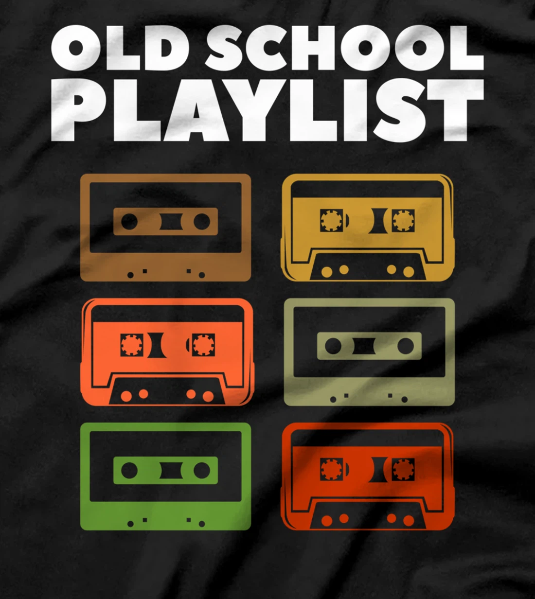 Old School Playlist Music Lover T-Shirt