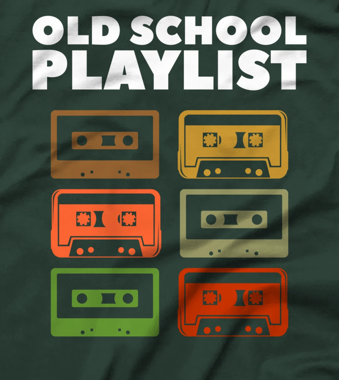 Old School Playlist Music Lover T-Shirt