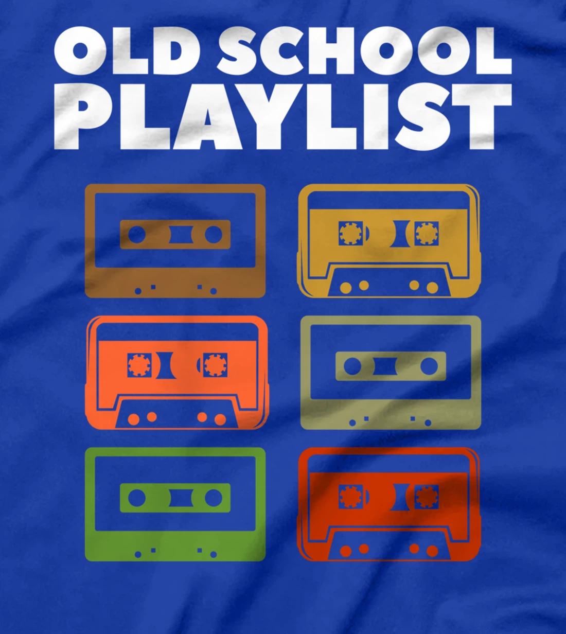 Old School Playlist Music Lover T-Shirt