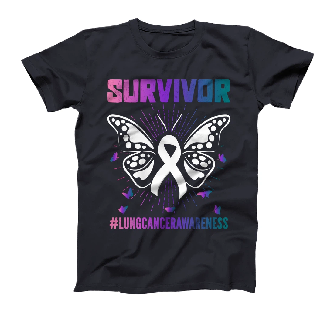 Lung Cancer Survivor Lung Cancer Awareness T-Shirt