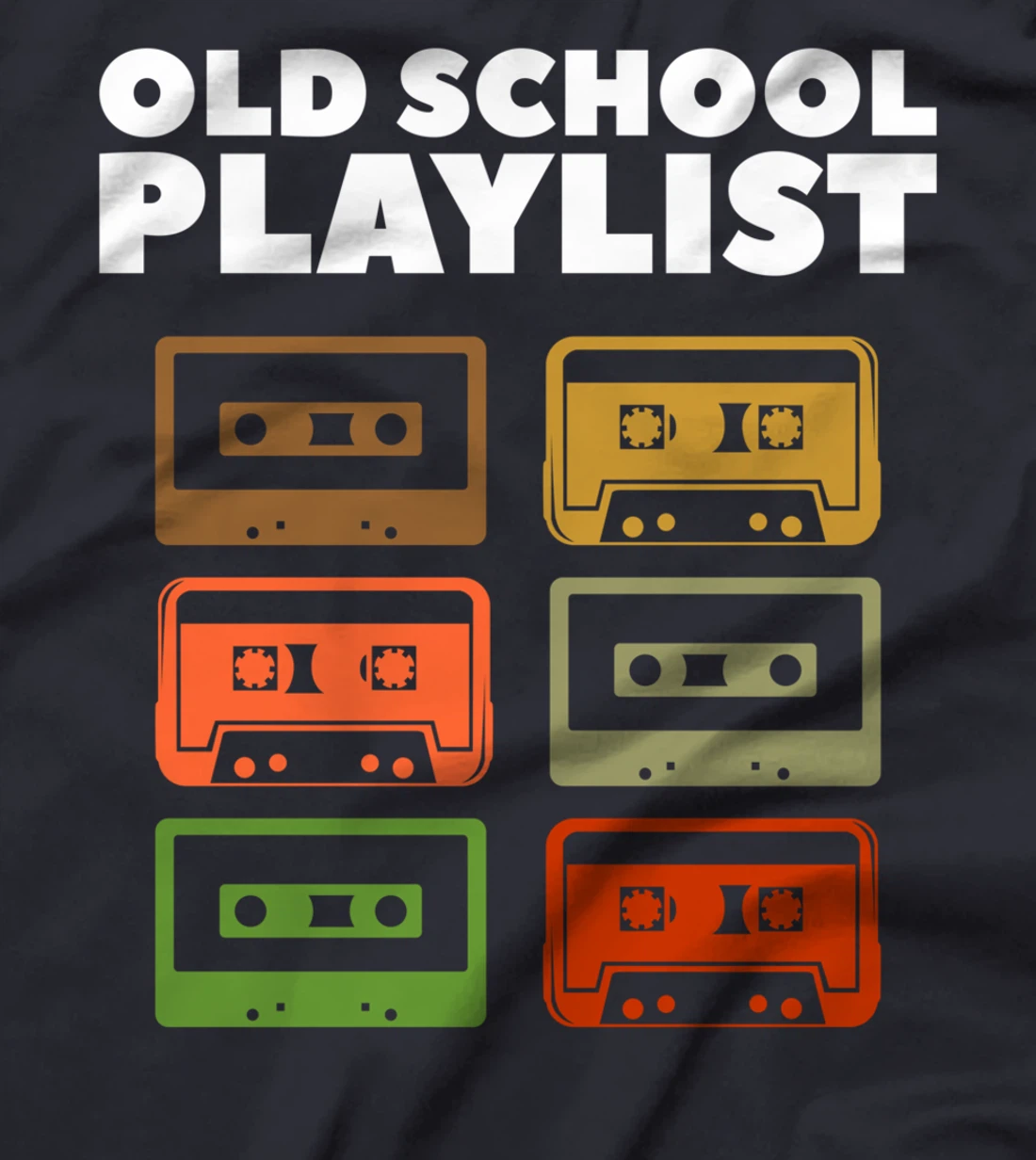 Old School Playlist Music Lover T-Shirt