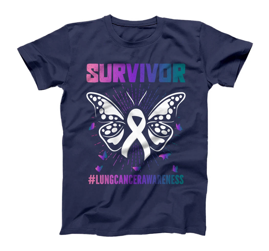 Lung Cancer Survivor Lung Cancer Awareness T-Shirt