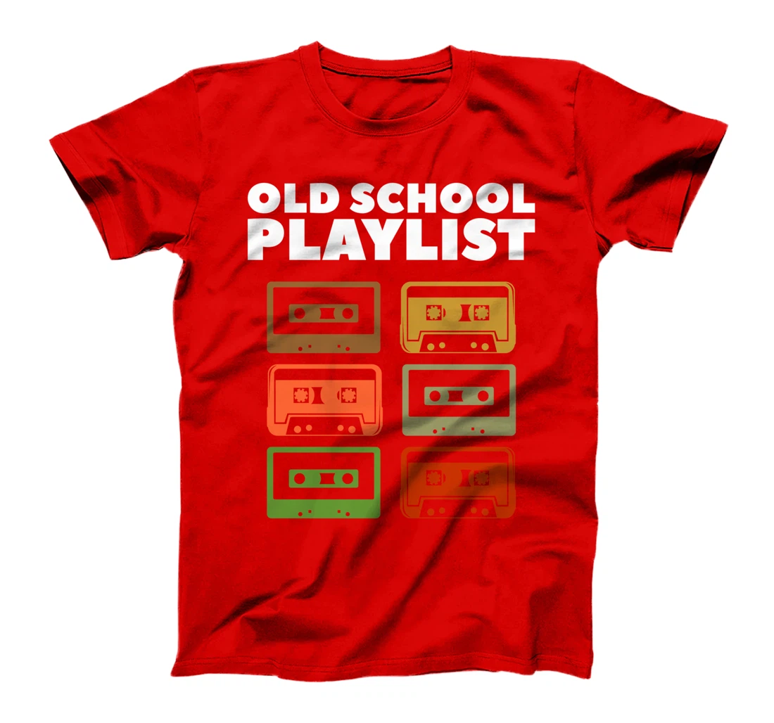 Old School Playlist Music Lover T-Shirt