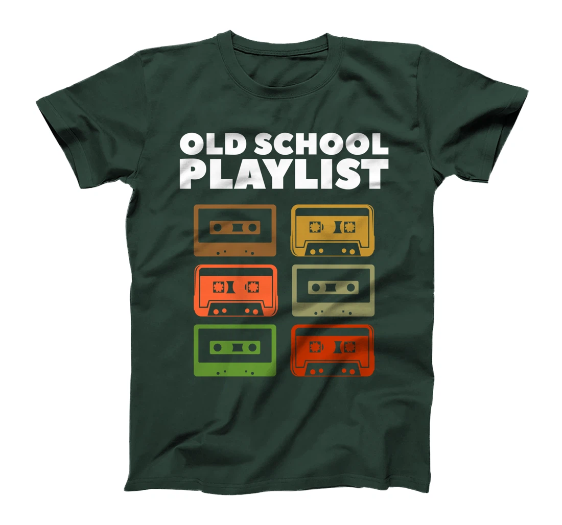 Old School Playlist Music Lover T-Shirt