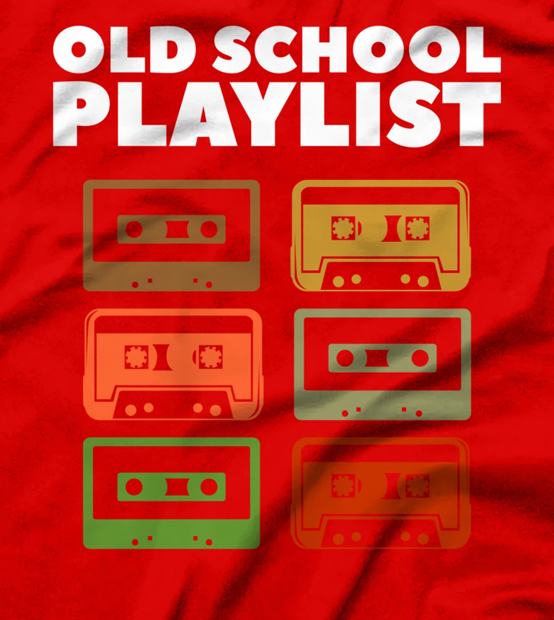 Old School Playlist Music Lover T-Shirt