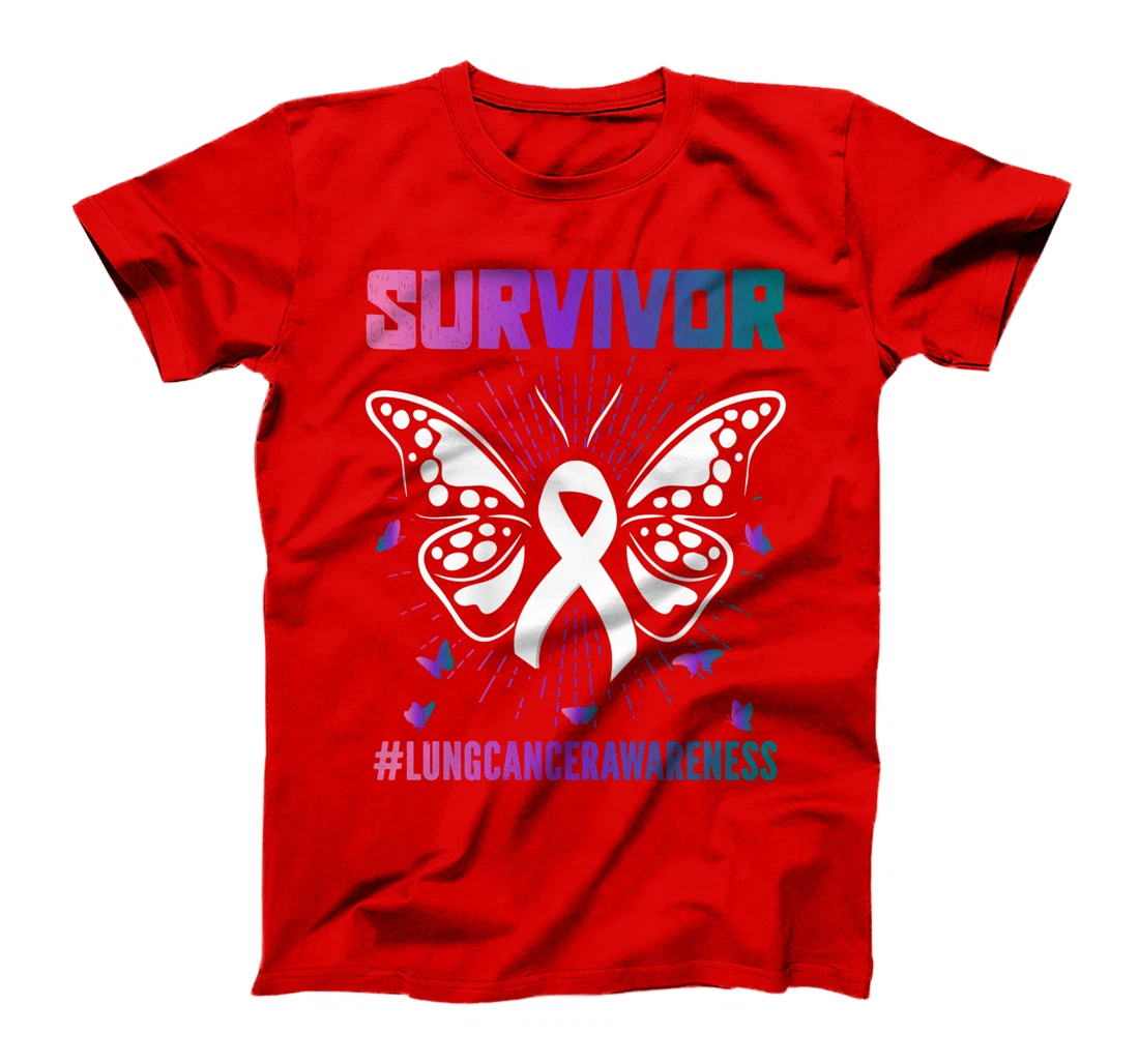 Lung Cancer Survivor Lung Cancer Awareness T-Shirt