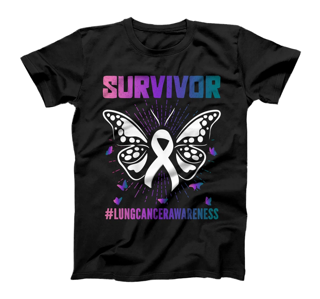 Lung Cancer Survivor Lung Cancer Awareness T-Shirt