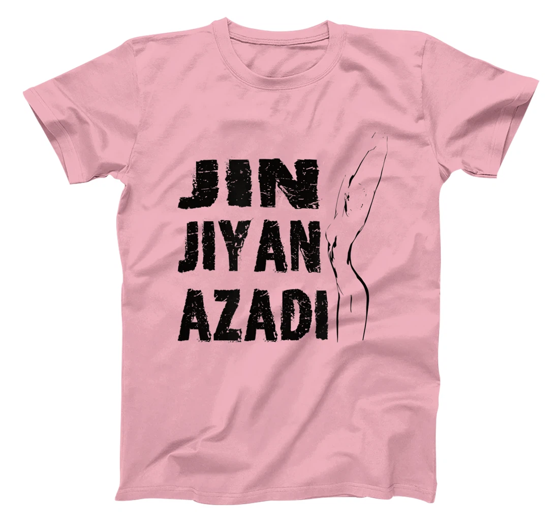 Jin–Jiyan–Azadi meaning of Kurdish women-life-freedom T-Shirt, Women T-Shirt