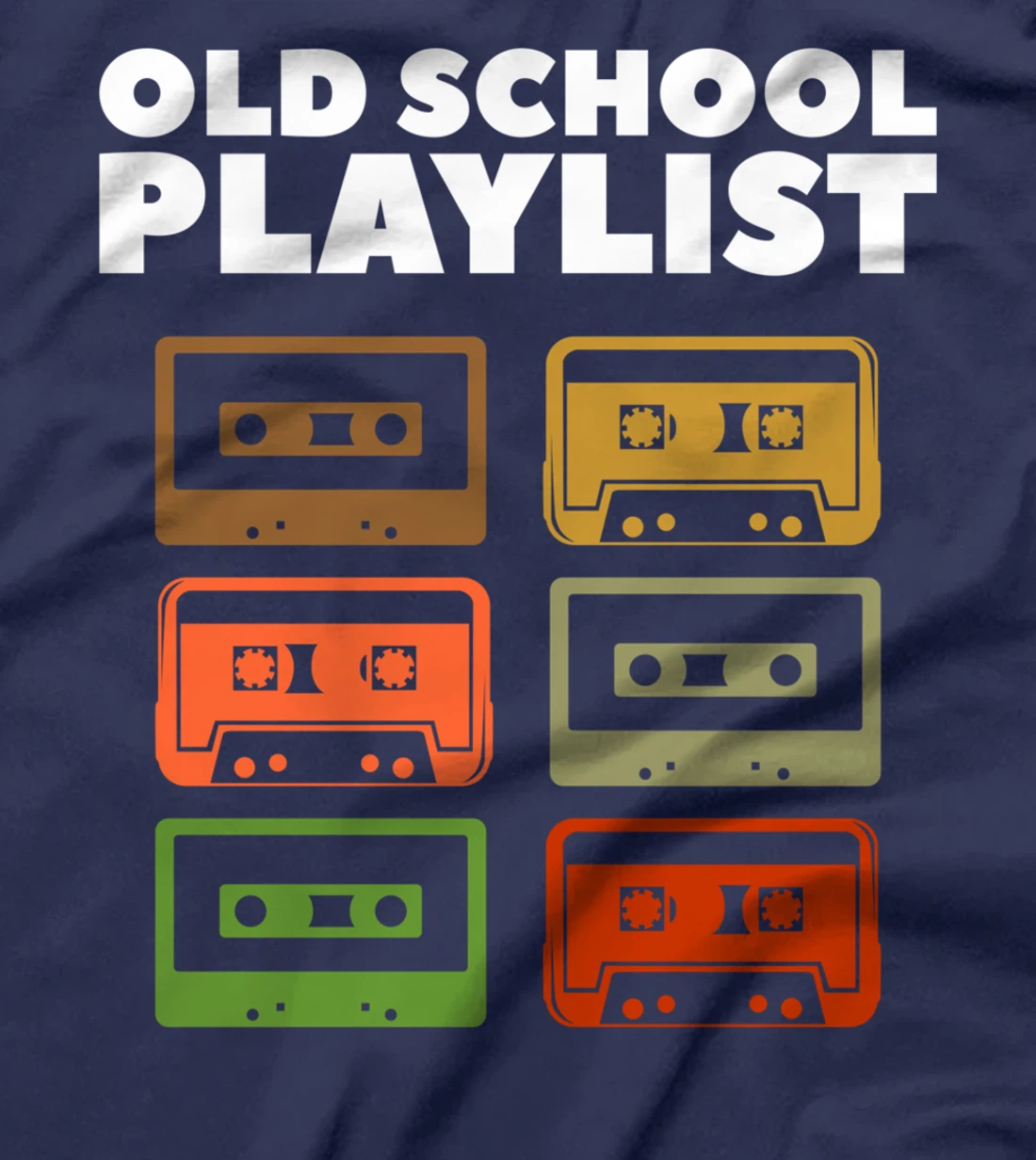 Old School Playlist Music Lover T-Shirt