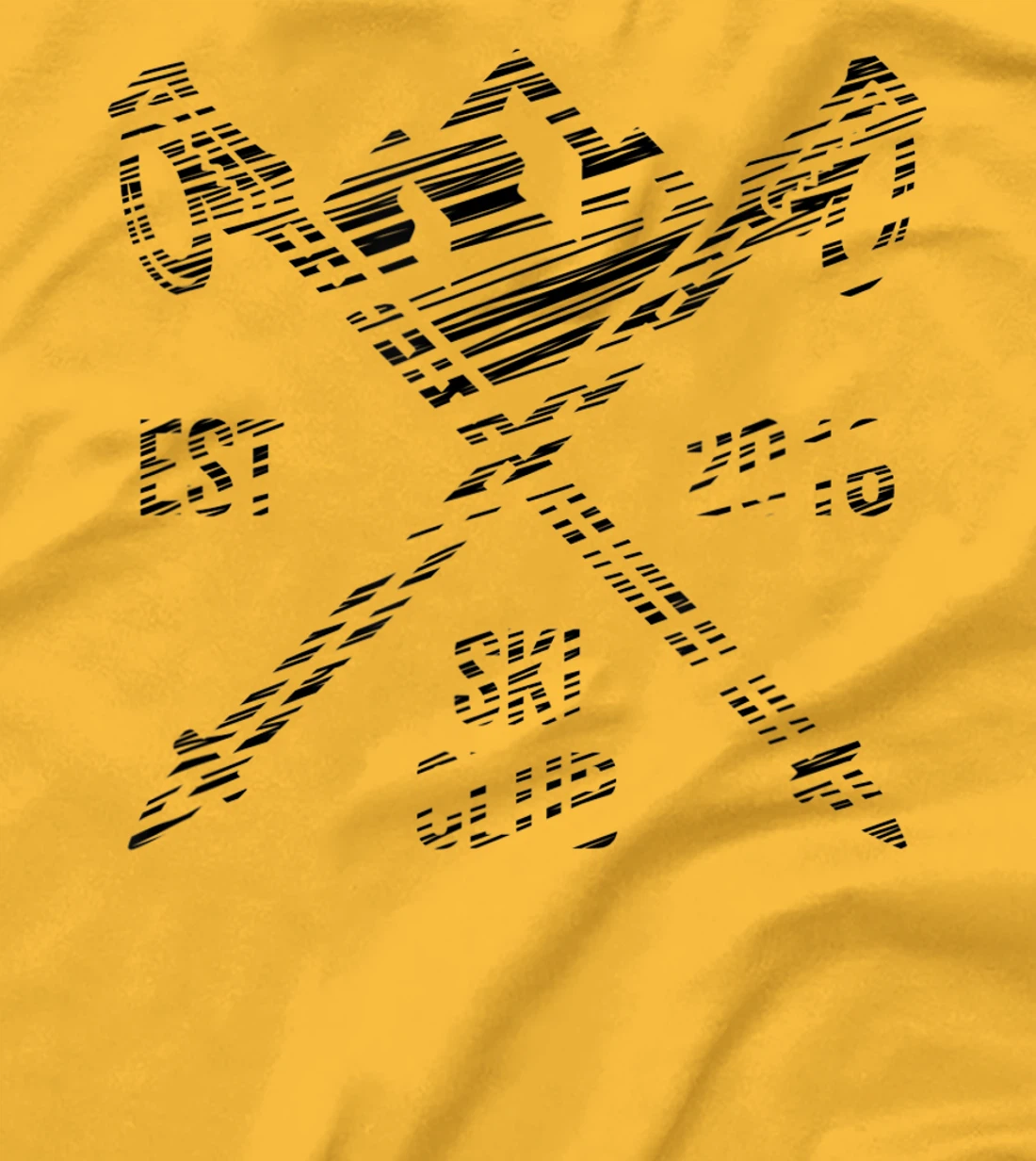 Ski rider silhouette drawn T-Shirt, Kid T-Shirt and Women T-Shirt