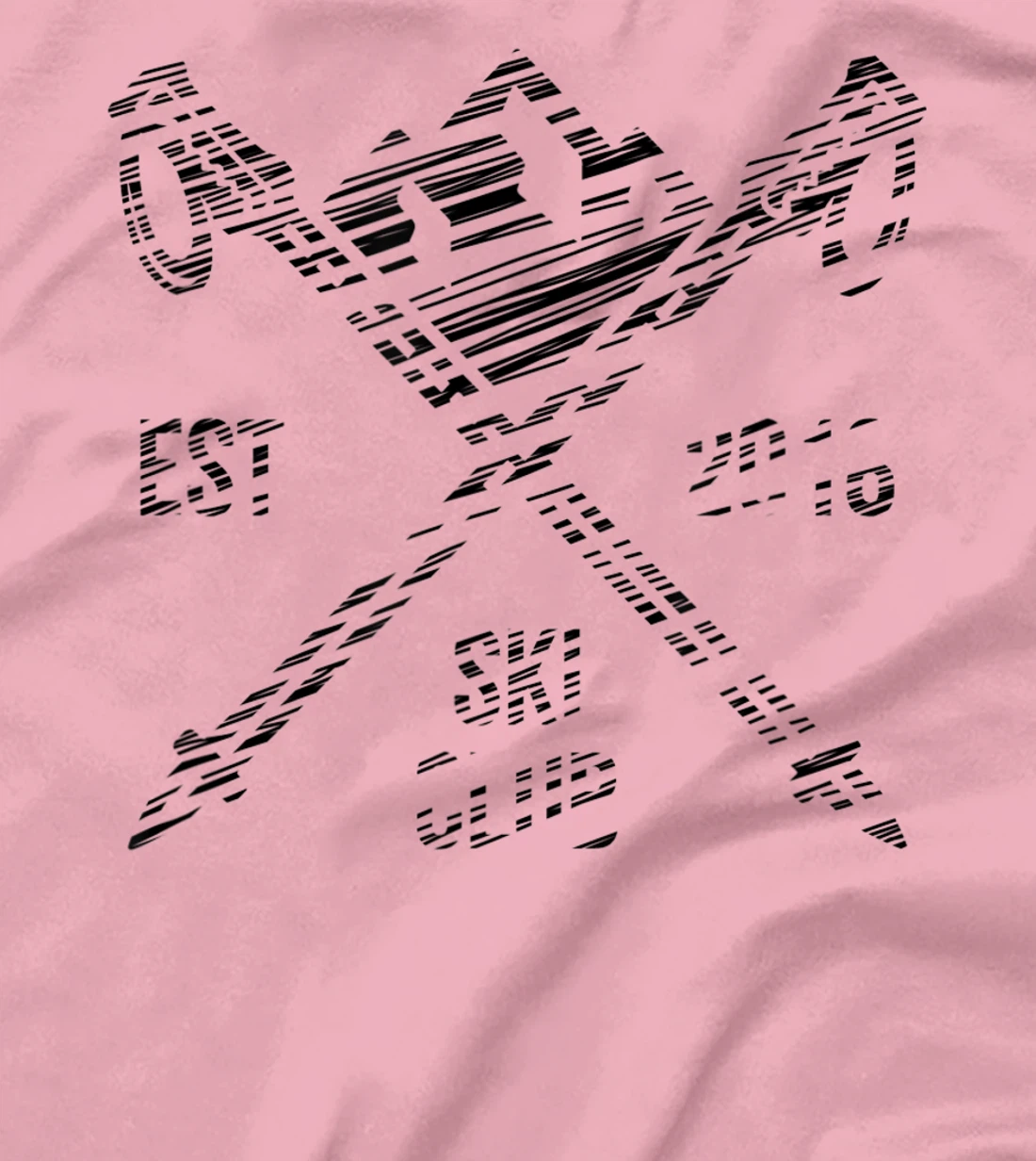 Ski rider silhouette drawn T-Shirt, Kid T-Shirt and Women T-Shirt