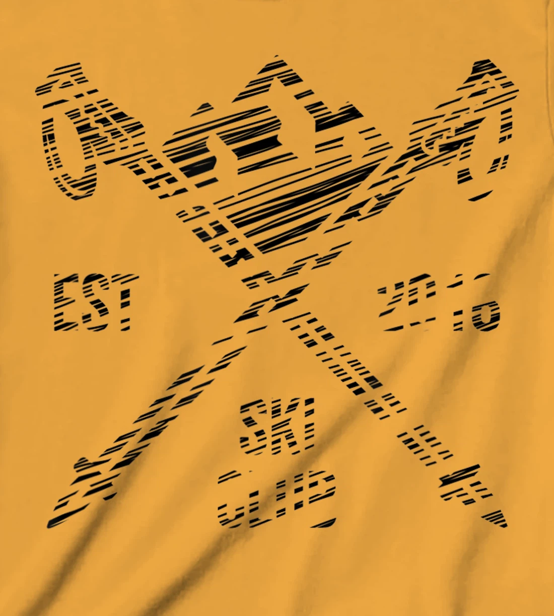 Ski rider silhouette drawn T-Shirt, Kid T-Shirt and Women T-Shirt