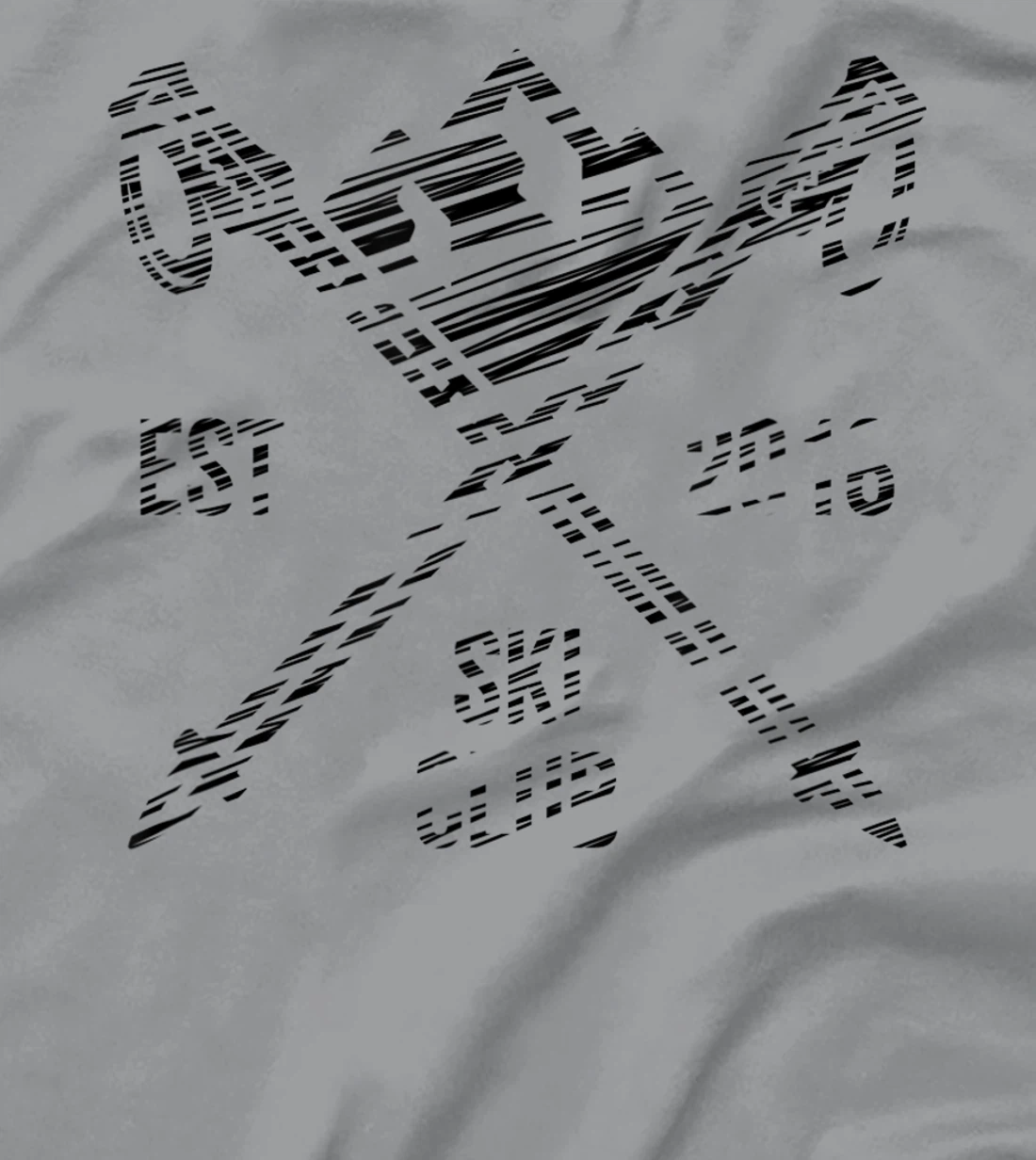 Ski rider silhouette drawn T-Shirt, Kid T-Shirt and Women T-Shirt