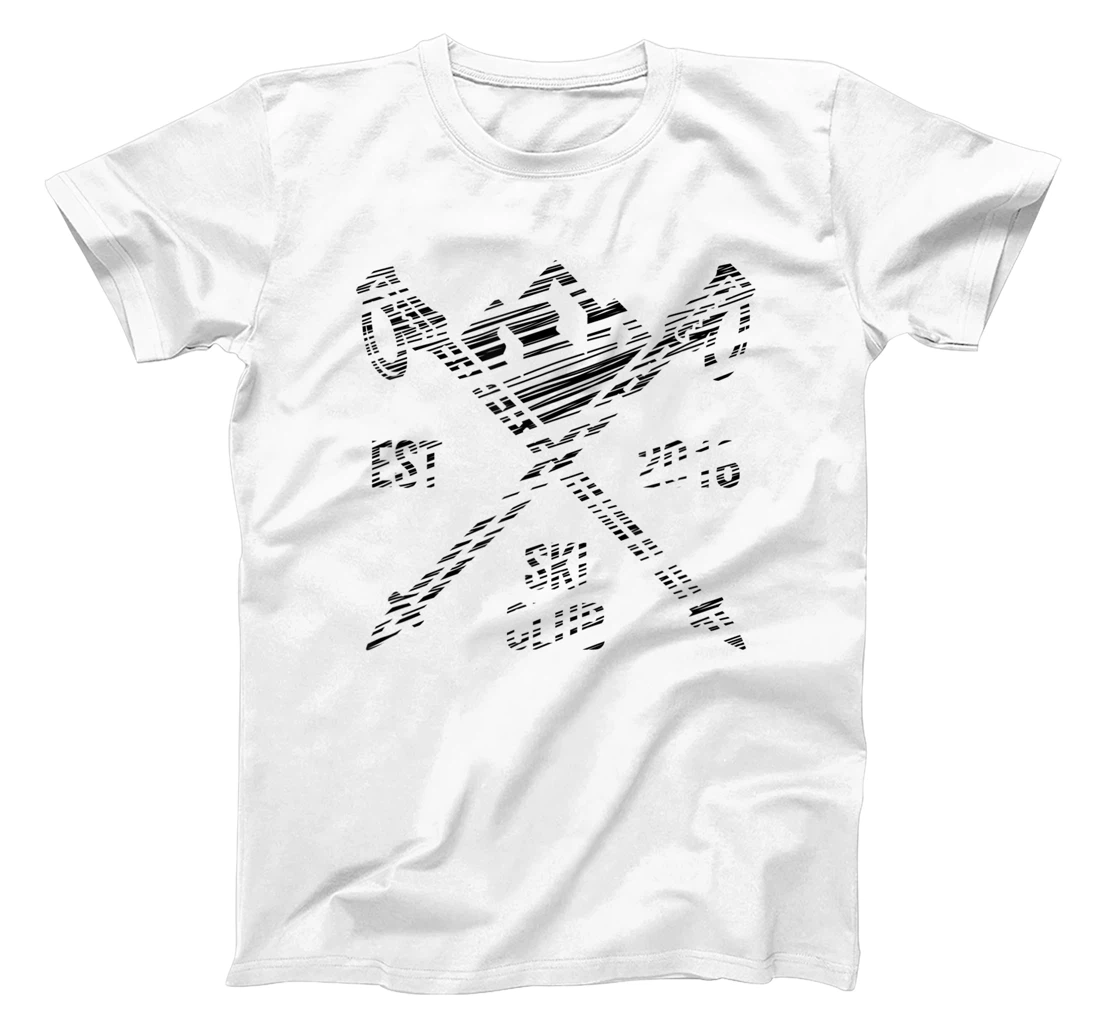 Ski rider silhouette drawn T-Shirt, Kid T-Shirt and Women T-Shirt