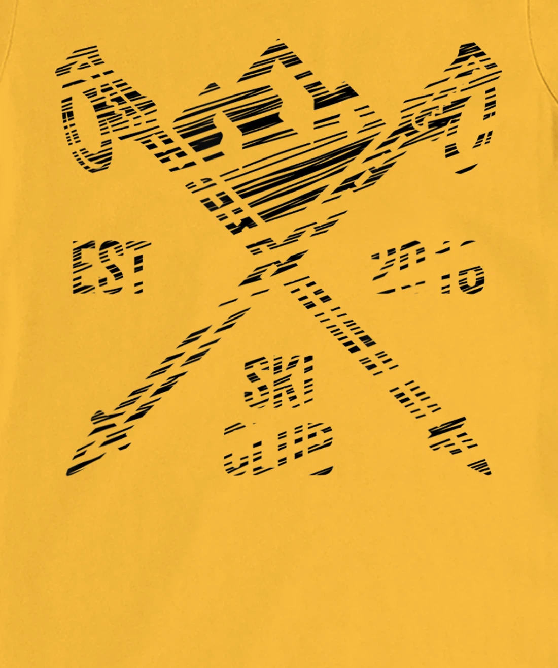 Ski rider silhouette drawn T-Shirt, Kid T-Shirt and Women T-Shirt