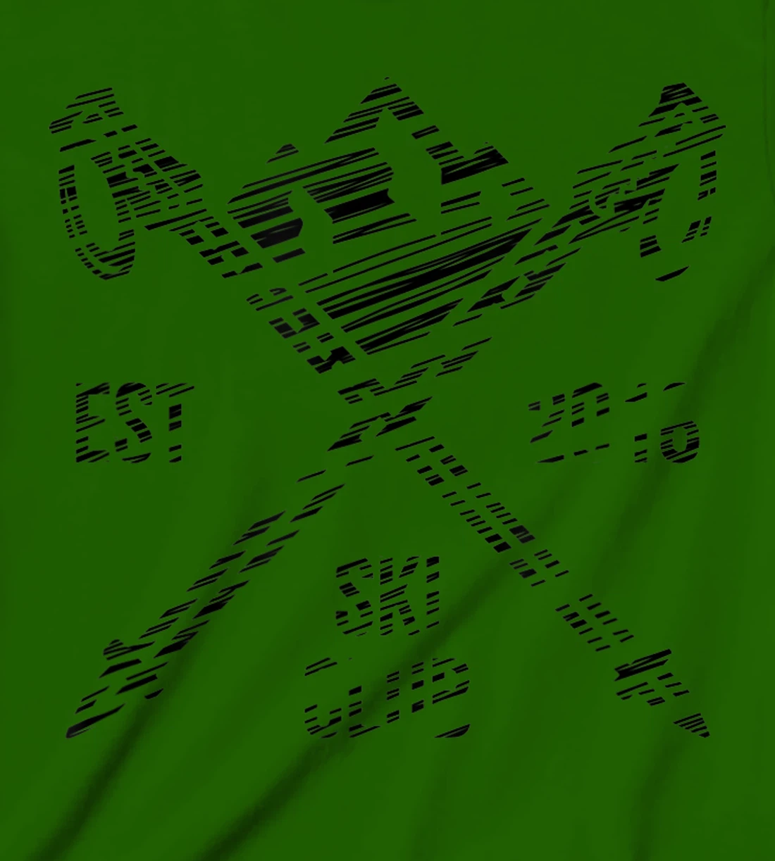 Ski rider silhouette drawn T-Shirt, Kid T-Shirt and Women T-Shirt