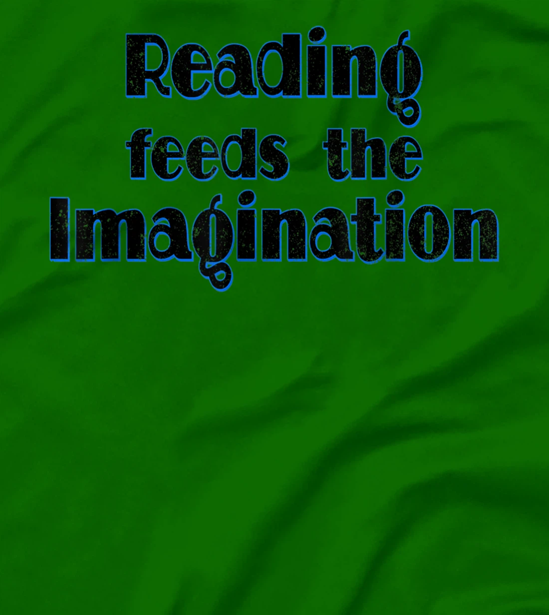 Reading Feeds the Imagination Book Lover T-Shirt, Women T-Shirt