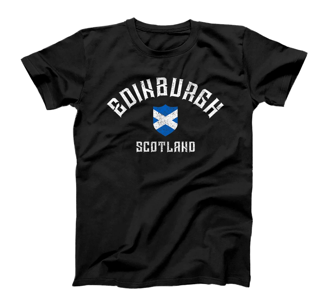 Edinburgh Scotland Scottish Flag Pride T-Shirt, Women T-Shirt
