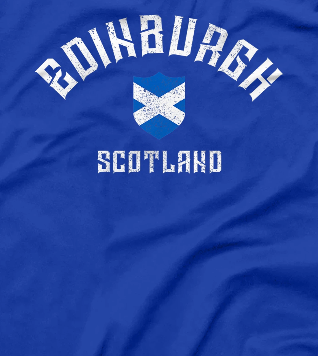 Edinburgh Scotland Scottish Flag Pride T-Shirt, Women T-Shirt