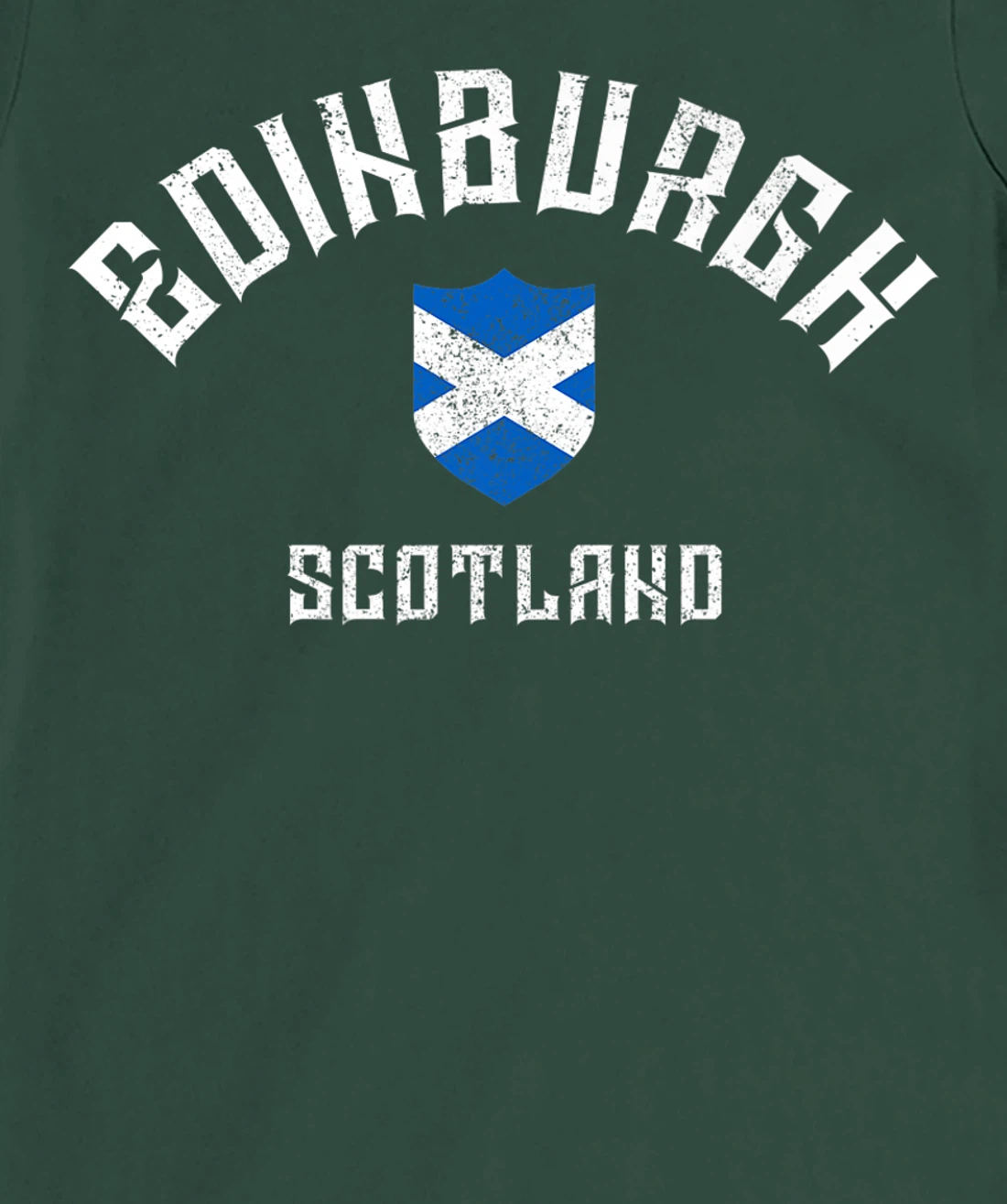 Edinburgh Scotland Scottish Flag Pride T-Shirt, Women T-Shirt