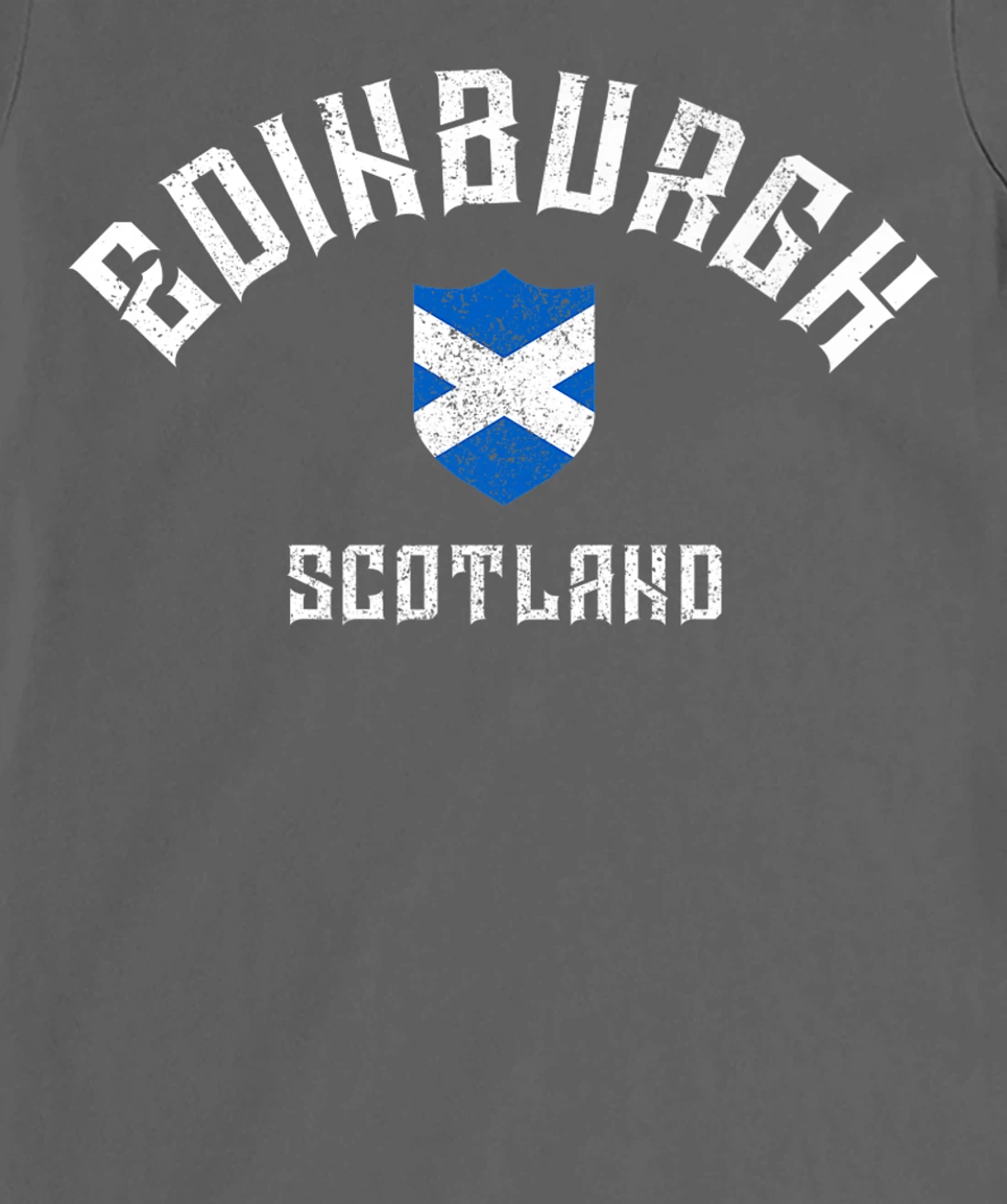 Edinburgh Scotland Scottish Flag Pride T-Shirt, Women T-Shirt