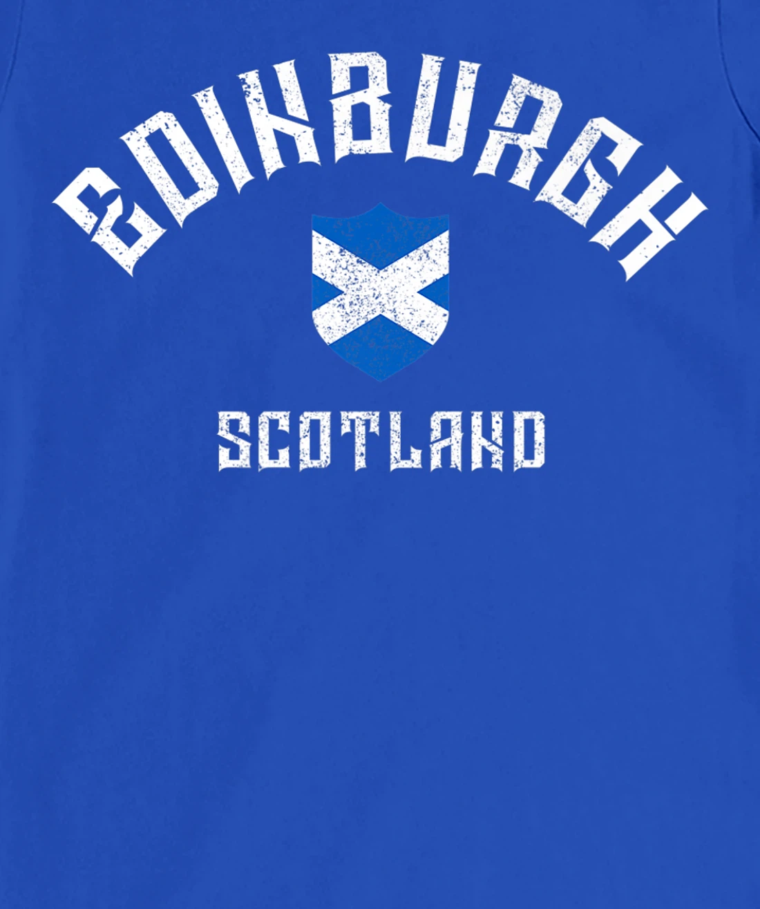 Edinburgh Scotland Scottish Flag Pride T-Shirt, Women T-Shirt