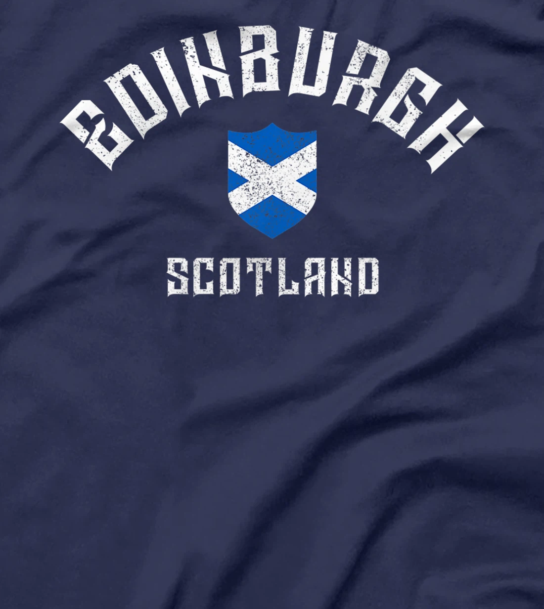 Edinburgh Scotland Scottish Flag Pride T-Shirt, Women T-Shirt