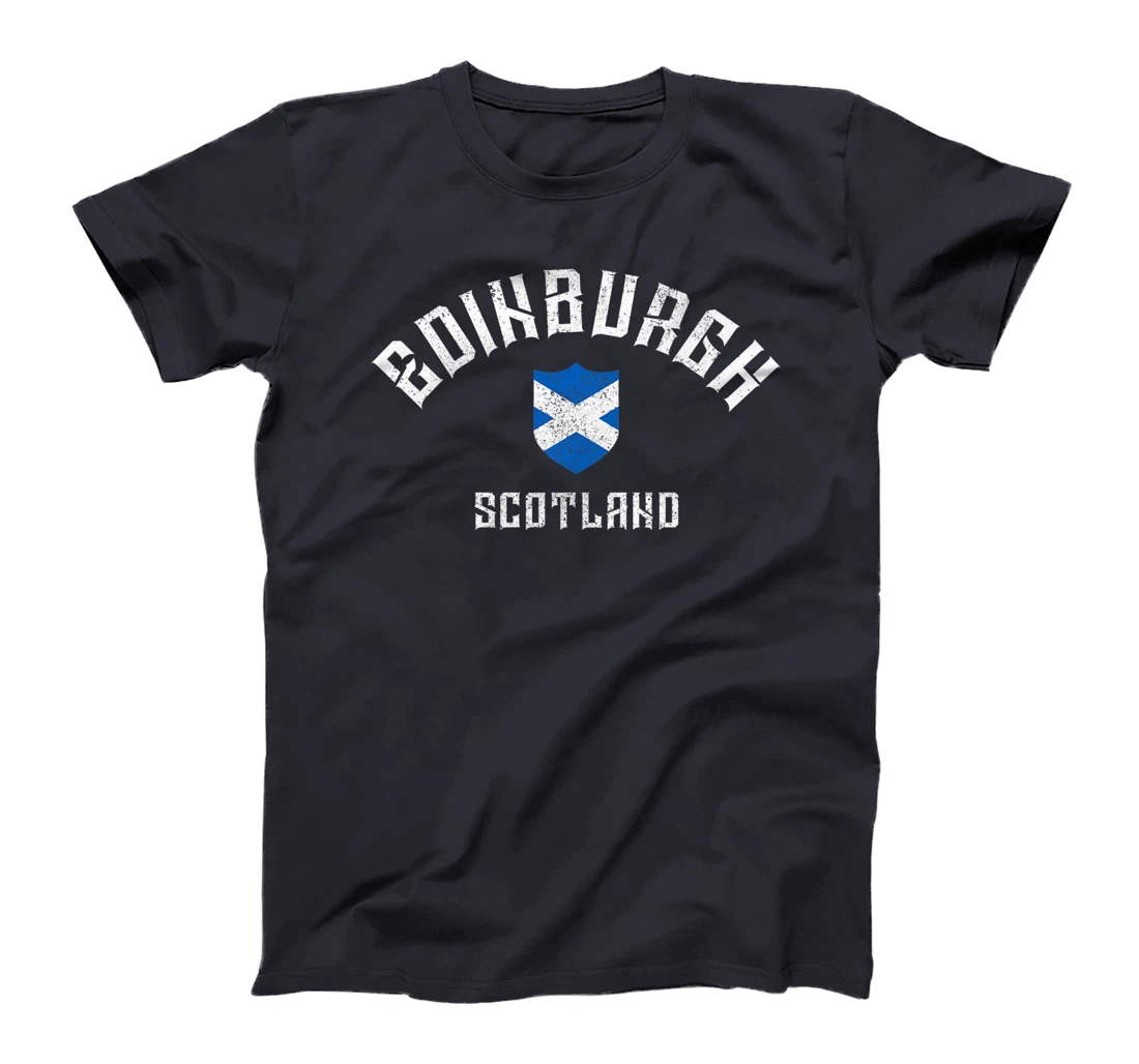 Edinburgh Scotland Scottish Flag Pride T-Shirt, Women T-Shirt