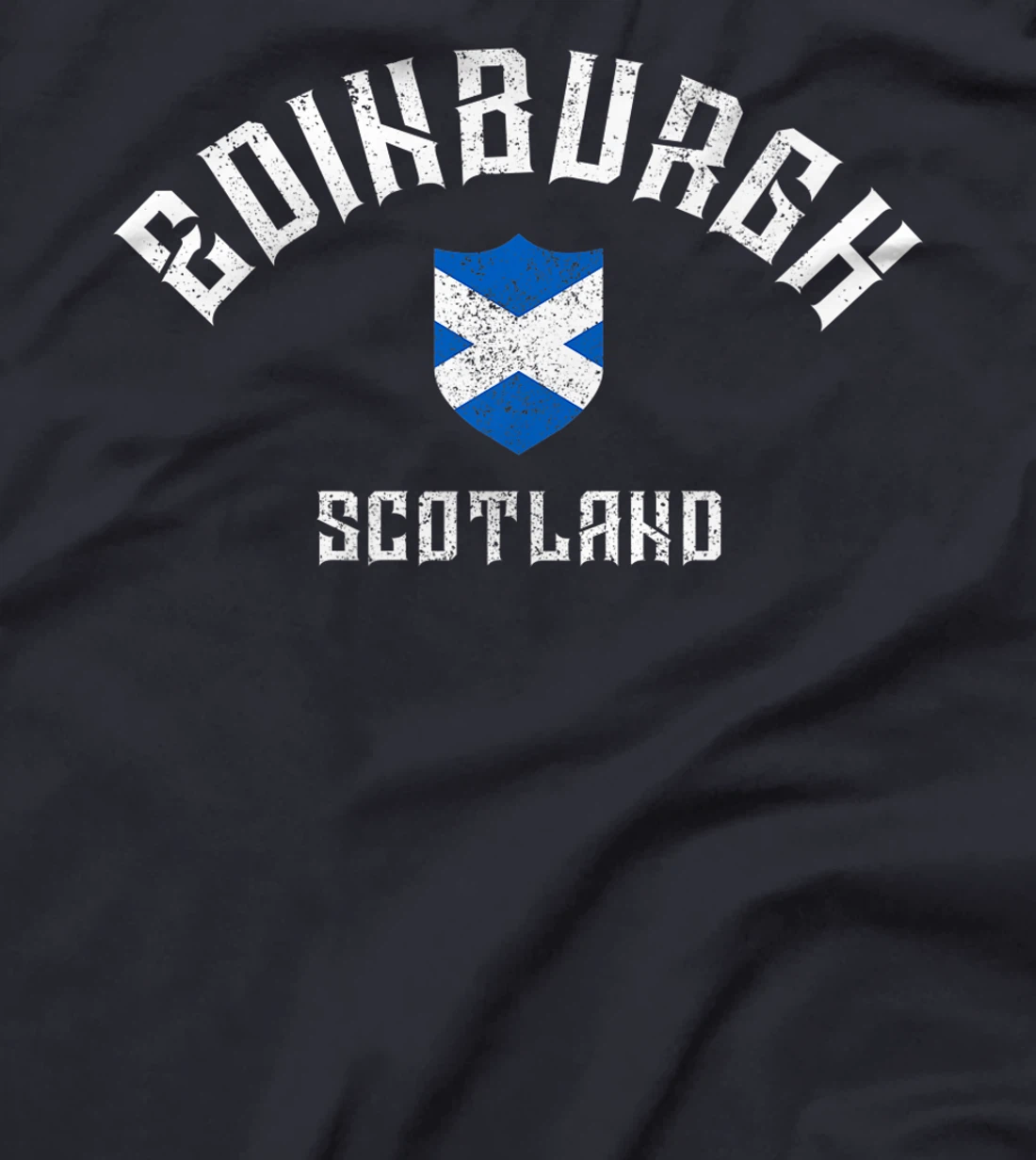 Edinburgh Scotland Scottish Flag Pride T-Shirt, Women T-Shirt