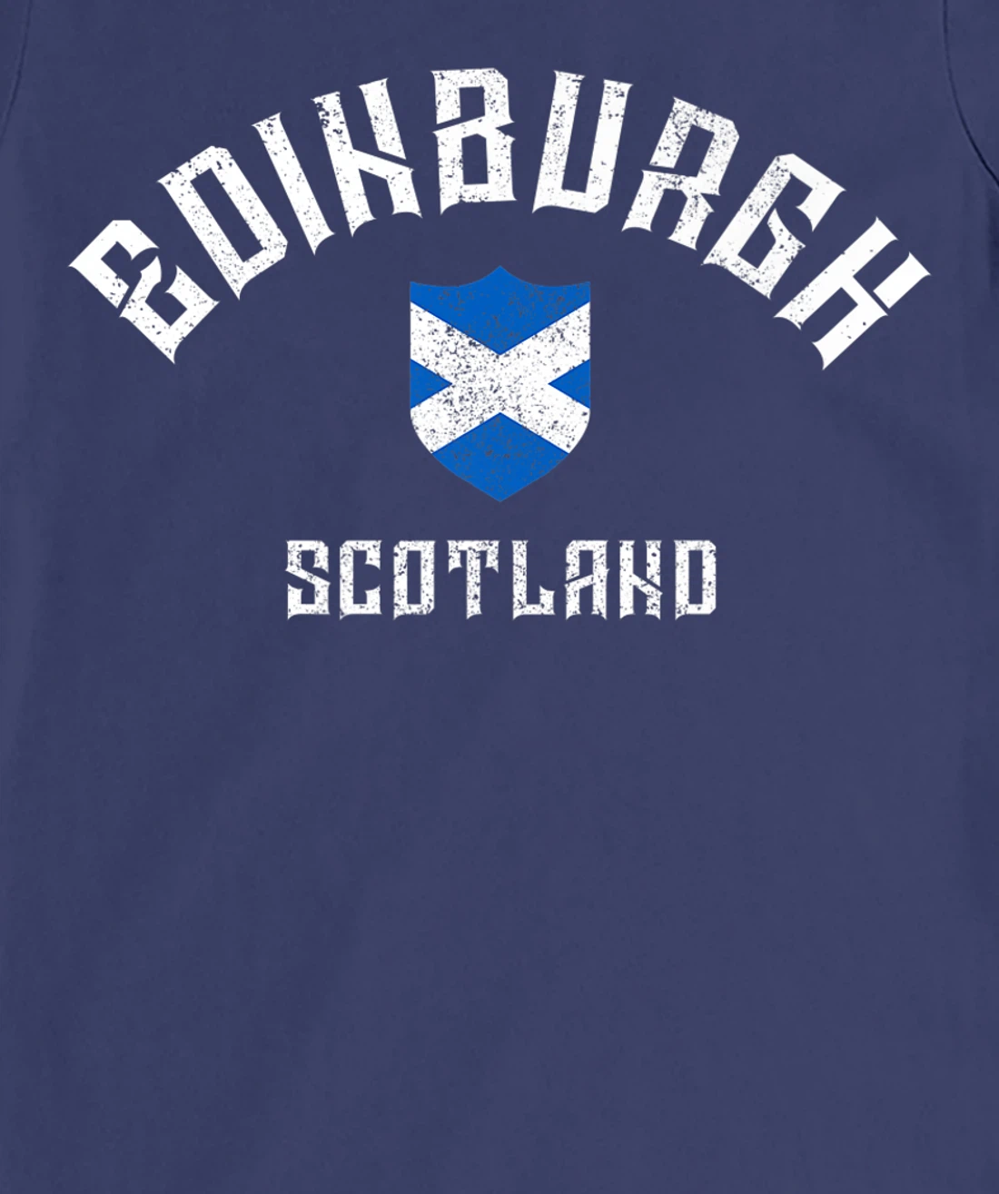Edinburgh Scotland Scottish Flag Pride T-Shirt, Women T-Shirt