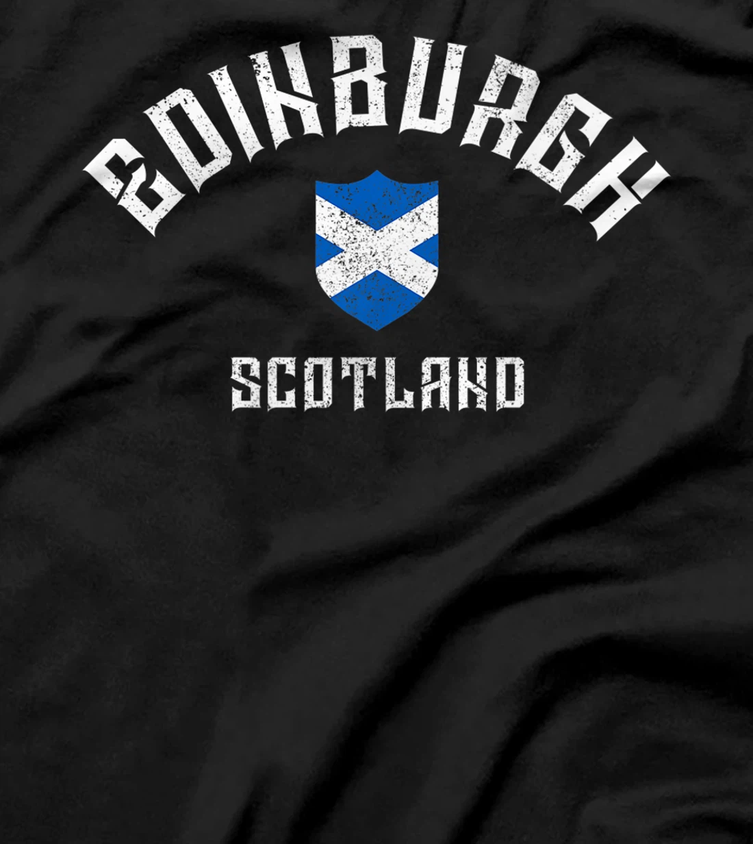 Edinburgh Scotland Scottish Flag Pride T-Shirt, Women T-Shirt