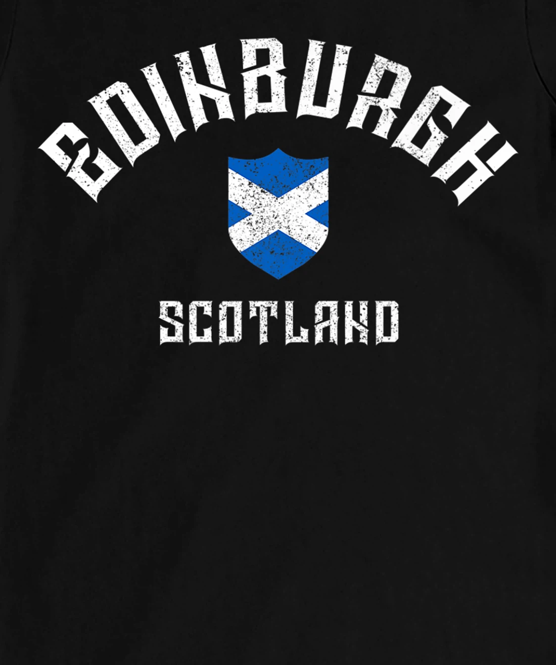 Edinburgh Scotland Scottish Flag Pride T-Shirt, Women T-Shirt