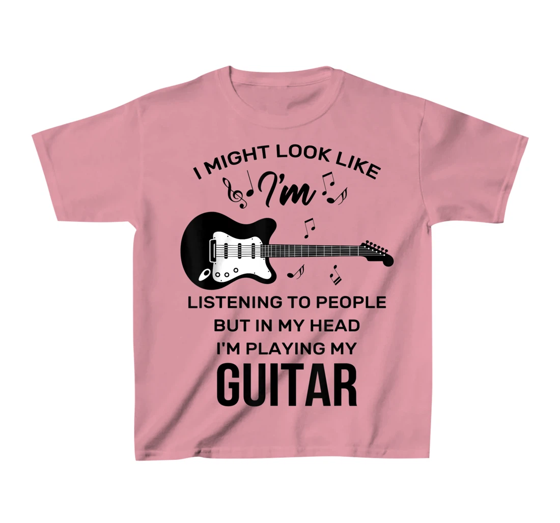 Enjoy Cool Playing Guitar Quotes Graphic Tees & Cool Designs T-Shirt, Kid T-Shirt and Women T-Shirt