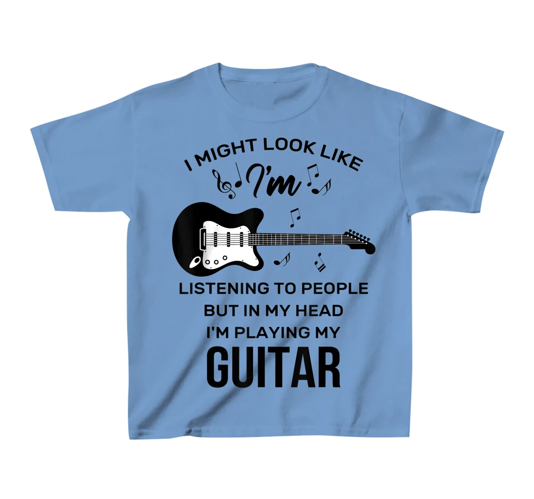 Enjoy Cool Playing Guitar Quotes Graphic Tees & Cool Designs T-Shirt, Kid T-Shirt and Women T-Shirt