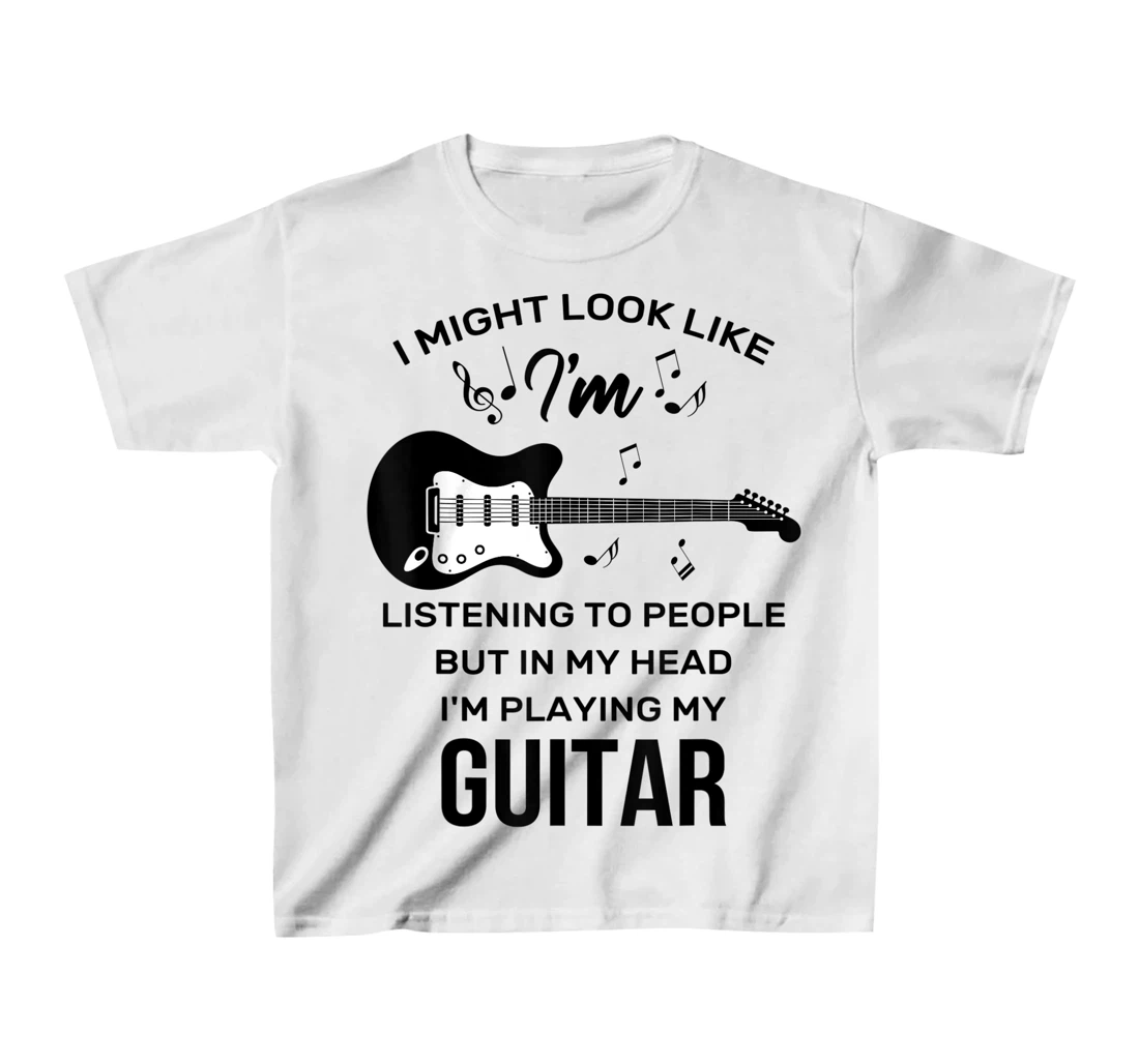 Enjoy Cool Playing Guitar Quotes Graphic Tees & Cool Designs T-Shirt, Kid T-Shirt and Women T-Shirt