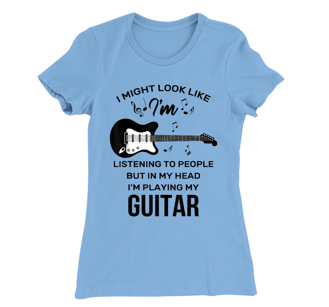 Enjoy Cool Playing Guitar Quotes Graphic Tees & Cool Designs T-Shirt, Kid T-Shirt and Women T-Shirt