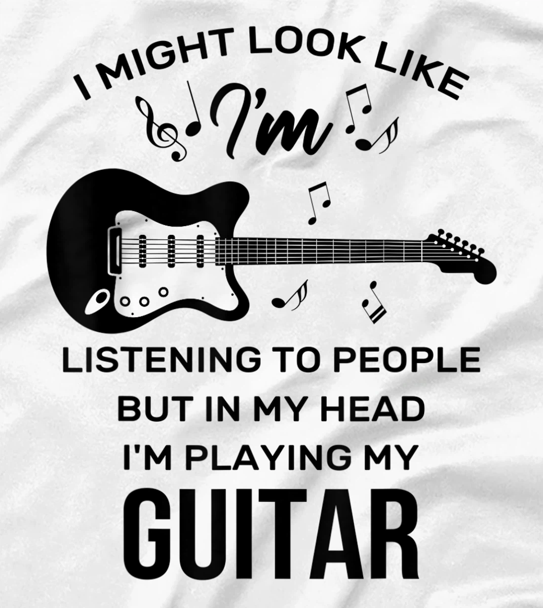 Enjoy Cool Playing Guitar Quotes Graphic Tees & Cool Designs T-Shirt, Kid T-Shirt and Women T-Shirt