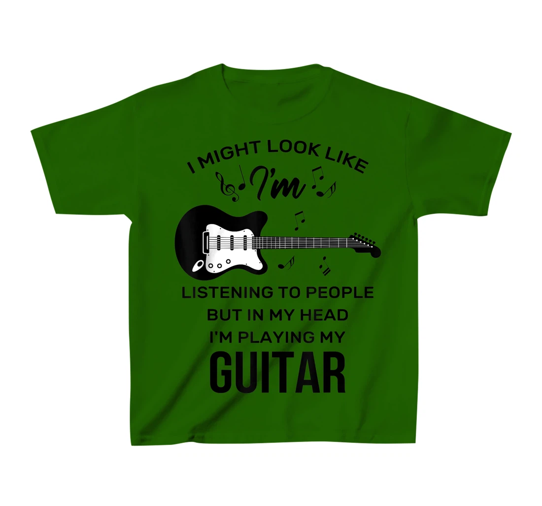 Enjoy Cool Playing Guitar Quotes Graphic Tees & Cool Designs T-Shirt, Kid T-Shirt and Women T-Shirt