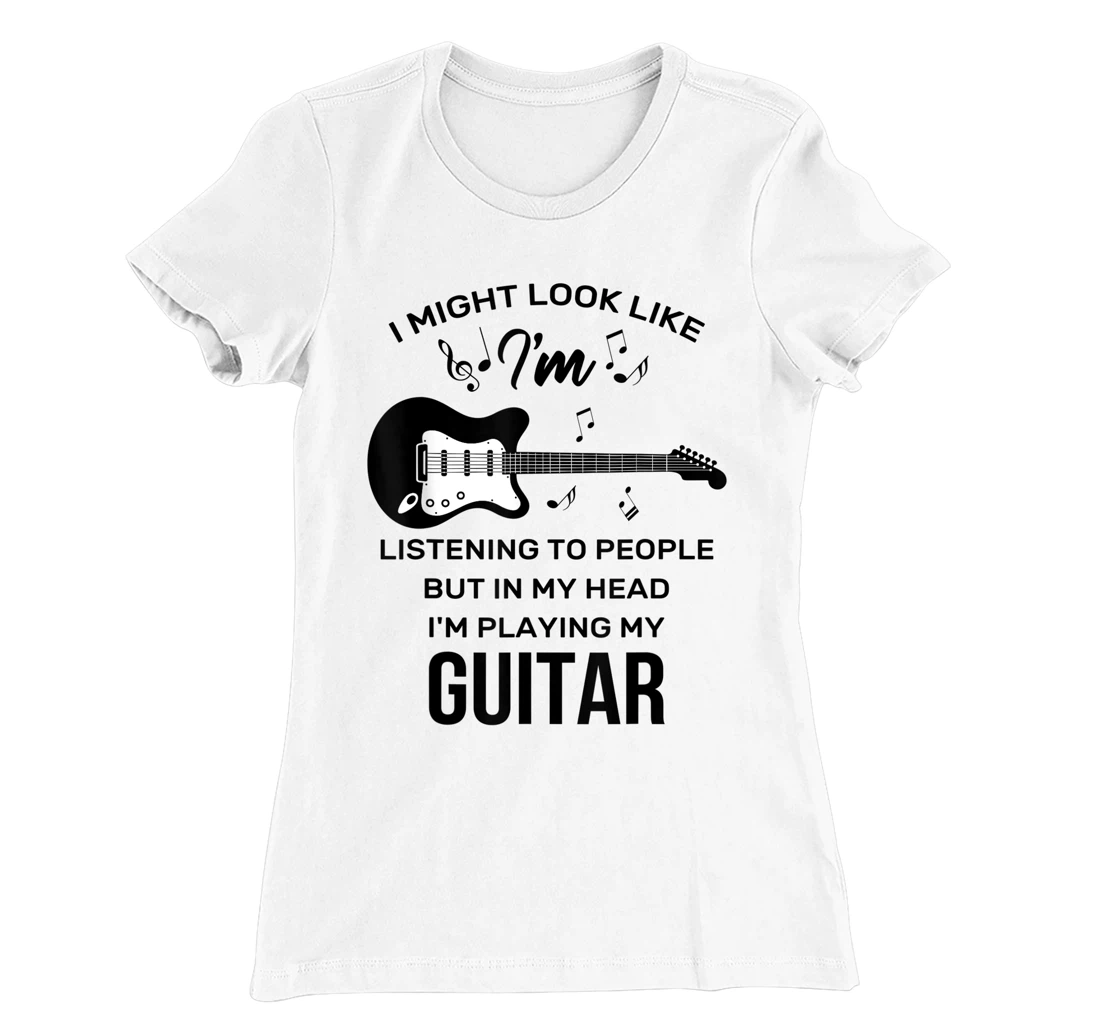 Enjoy Cool Playing Guitar Quotes Graphic Tees & Cool Designs T-Shirt, Kid T-Shirt and Women T-Shirt