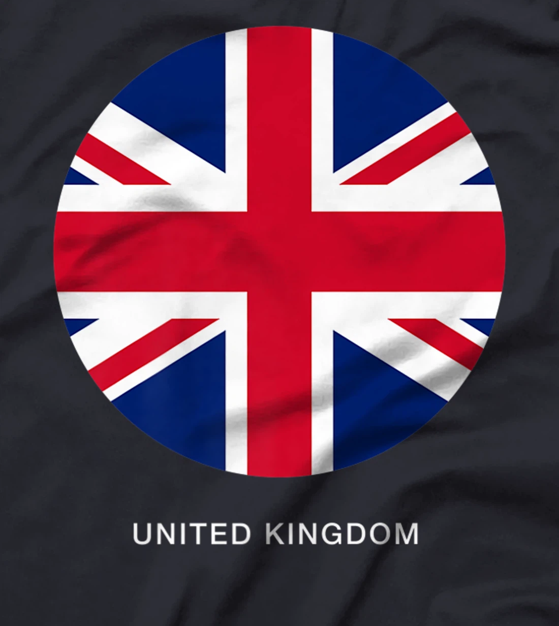 Cool United Kingdom Flag Illustration Novelty Graphic Design T-Shirt, Kid T-Shirt and Women T-Shirt