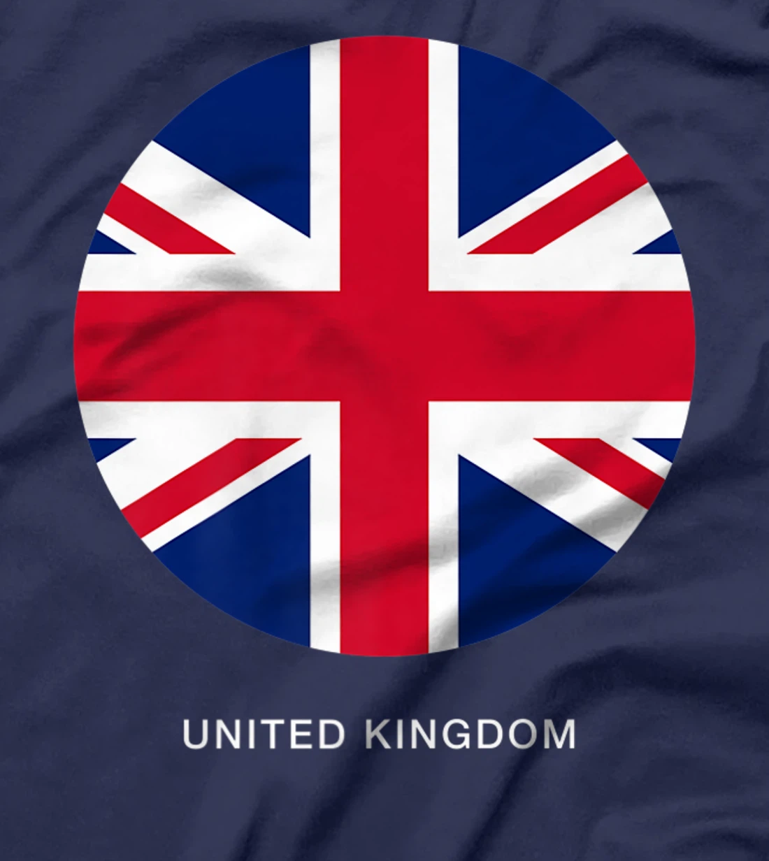 Cool United Kingdom Flag Illustration Novelty Graphic Design T-Shirt, Kid T-Shirt and Women T-Shirt